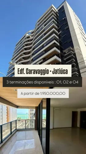Edificio Caravaggio, Alto Padrao na 1ª Quadra do Mar