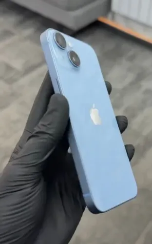 iPhone 14 azul 128 GB 6 meses de garantia