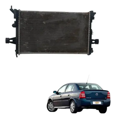 Radiador Agua Motor Chevrolet Astra 1.8 Gl 1999 2001 2002