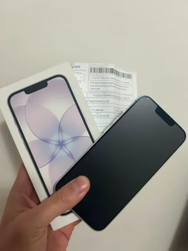 iPhone 17e 256GB garantia Apple até 05/2027 bateria 100% com poucos ciclos