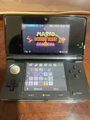 Old 3DS preto desbloqueado 64gb