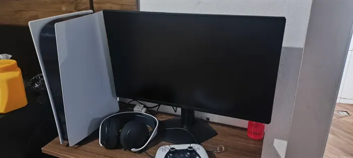 PS5 FAT, fone pulse 3d e monitor AOC agon