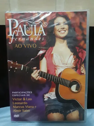 DVD PAULA FERNANDES AO VIVO NOVO  LACRADO