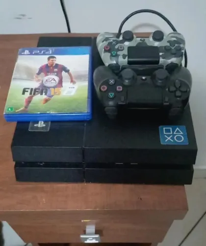 Vendo ps4 fat 500 G bloqueado ou troco por Xbox series S com volta minha
