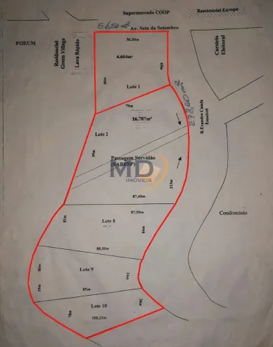 Terreno para Venda em Diadema