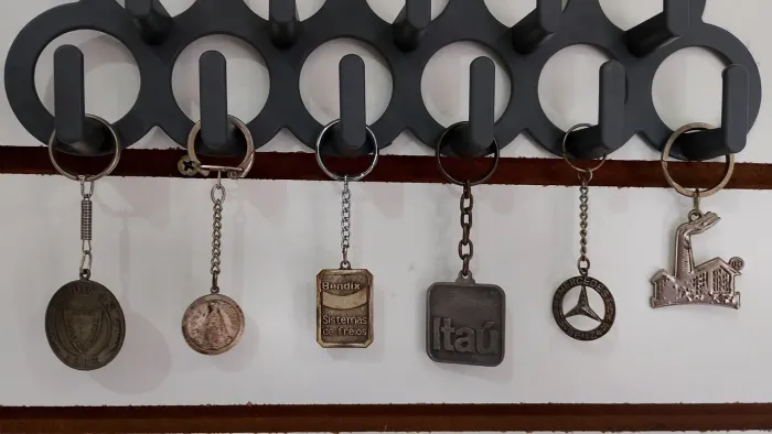 Chaveiros antigos coleção