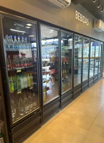Ac refrigerador visa cooler Imbera total black 