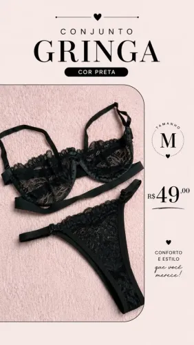 Vende-se lingerie