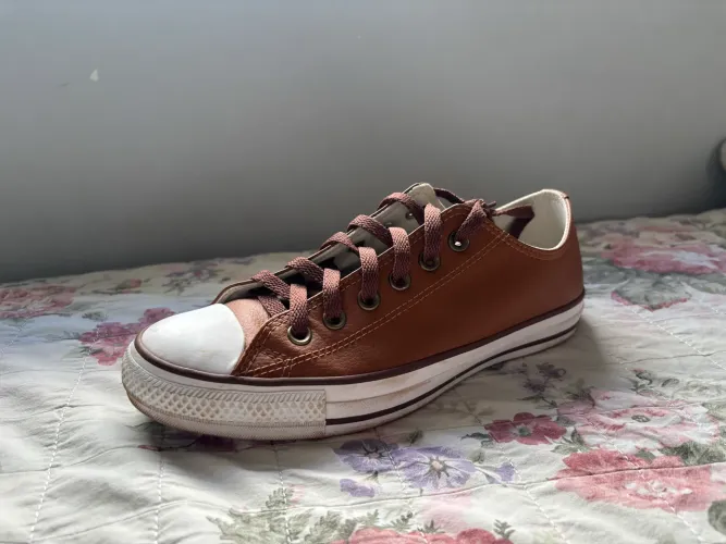 Tênis All Star Couro