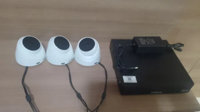 DVR Intelbras 8 canais 1008/ câmeras Intelbras 