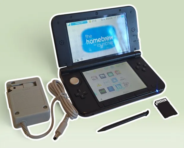 Nintendo 3DS XL - Desbloqueado- Cupom R$80 + 6x sem juros