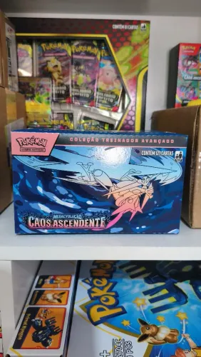 Box Treinador Avançado ETB Pokémon Caos Ascendente