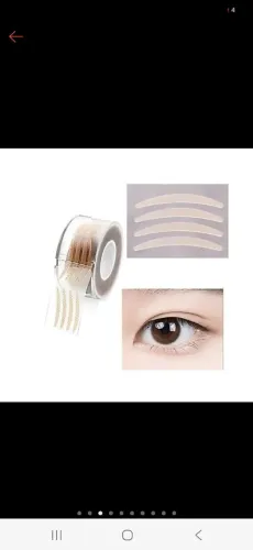 Adesivo Palpebras<br><br>Oficial<br><br>Olho Pálpebra Flácida Caída Rejuvenesce Levanta