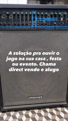 Caixa ativa oneal OCM1415 amplificada 15