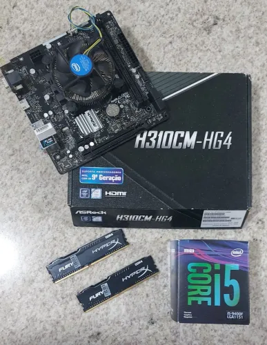 Kit upgrade Placa mãe, Processador e Memória DDR4