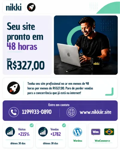 SITE com Pixel configurado para otimizar seu marketing de remarketing no Facebook e Instag