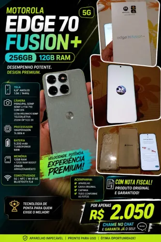 Motorola Edge 70 Fusion +