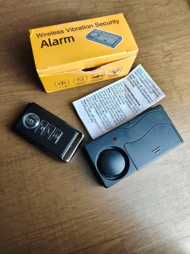 ALARME SEM FIO COM SENSOR, MOTO, BICICLETA, EBIKE, MOTOCICLETA, PATINETE, SKATE, MOTINHA