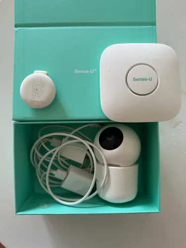 Baba Eletronica com sensor de movimento respiratório e temperatura do bebê