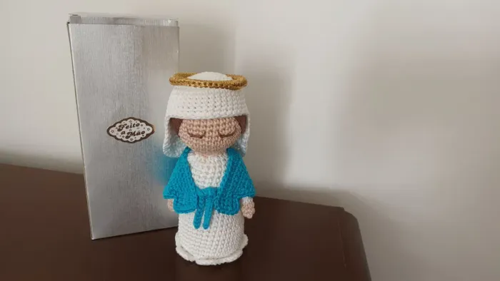 Nossa Senhora Graças em Amigurumi