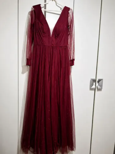 Vestido Marsala de festa/madrinha