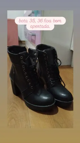 Bota Feminina 35/36