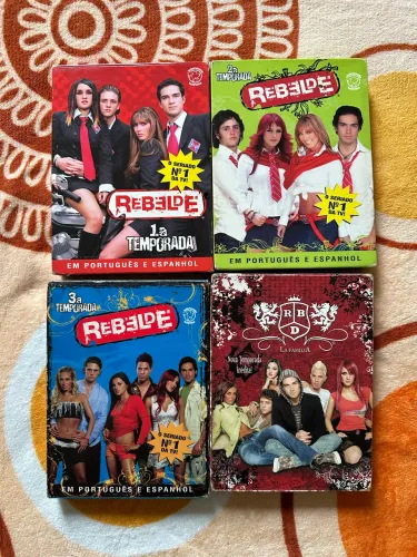 REBELDE 1, 2 e 3 TEMPORADA + LA FAMILIA