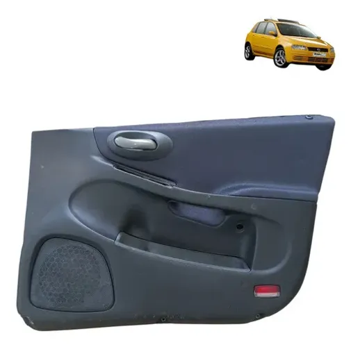 Forro Porta Dianteiro Lado Direito Fiat Stilo 2003 2009 Cinza-escuro