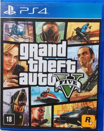 Grand Theft Auto V - Gta V - Gta 5 Ps4 (Usado)