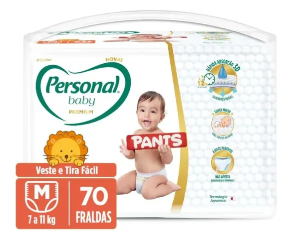 Fraldas M Personal Premium