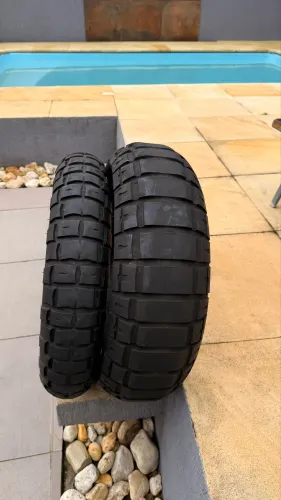 JOGO PNEUS MOTO PIRELLI SCORPION RALY STR - 180/55 17 - 120/70 17