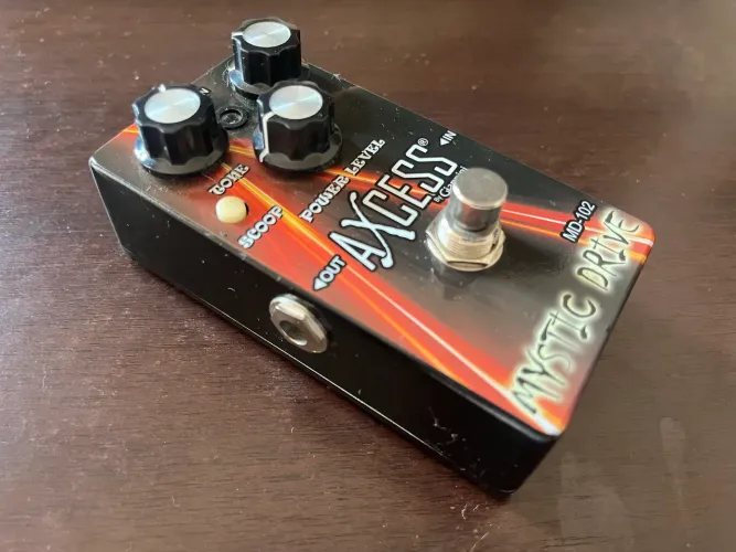 Pedal Distorção Gianninni Axcess Mystic Drive (Tube Screamer)