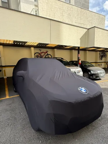 Capa De Tecido Helanca Para Carro Proteção Bmw X1
