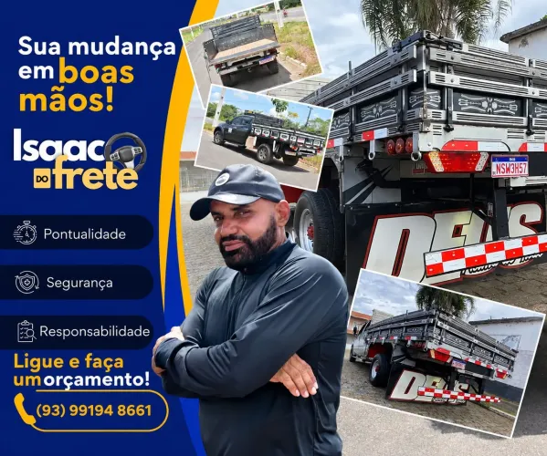 Frete mudança carga com ajudante * 