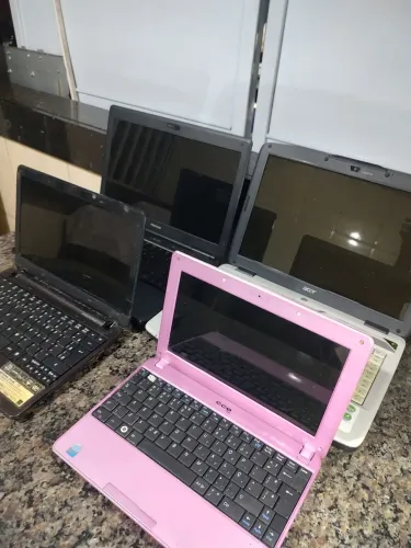Lote notebook com defeito