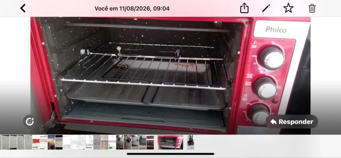 Forno elétrico semi novo