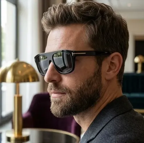 Óculos de Sol Tom Ford Thor TF777-N. Original 