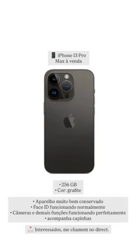 iPhone 13 Pro Max 256GB
