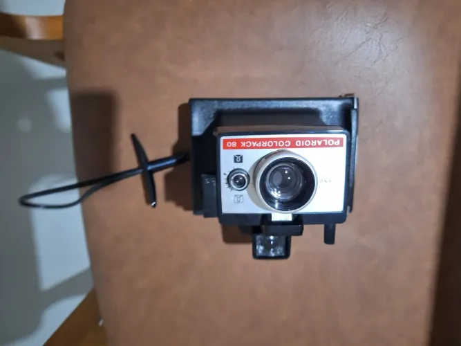 Máquina fotográfica Câmera decoração colecionadores polaroid colorpark