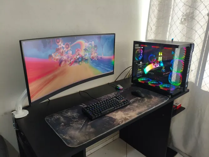 VENDO SETUP GAMER COMPLETO / ALTA PERFORMANCE E ESTÉTICA PREMIUM (AQUÁRIO)