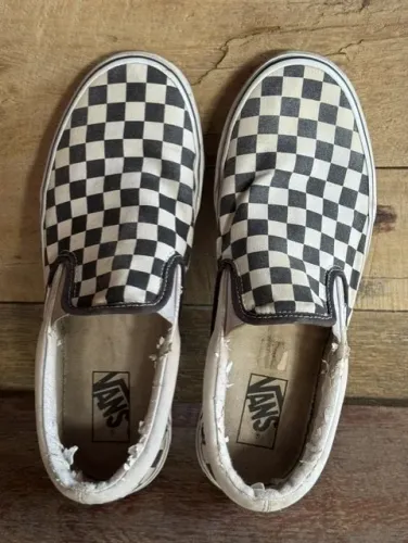 Tênis Slip-On Vans Checkerboard 41