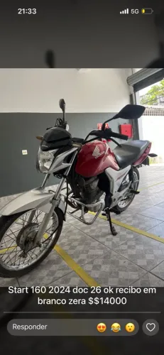 Honda CG 160 Start 2024