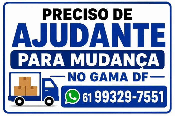 Precisa-se de ajudante