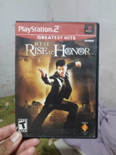 Game original para ps2 (jet li  Rise tô Honor)