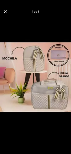 Vendo kit bolsa maternidade, nunca usado