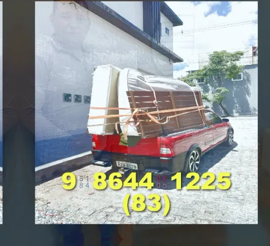 Frete - rápido e seguro em Mangabeira! Transporte com carinho e atenção!