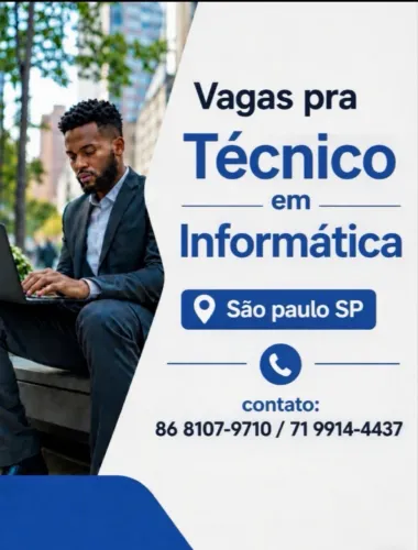 Vagas pra emprego.