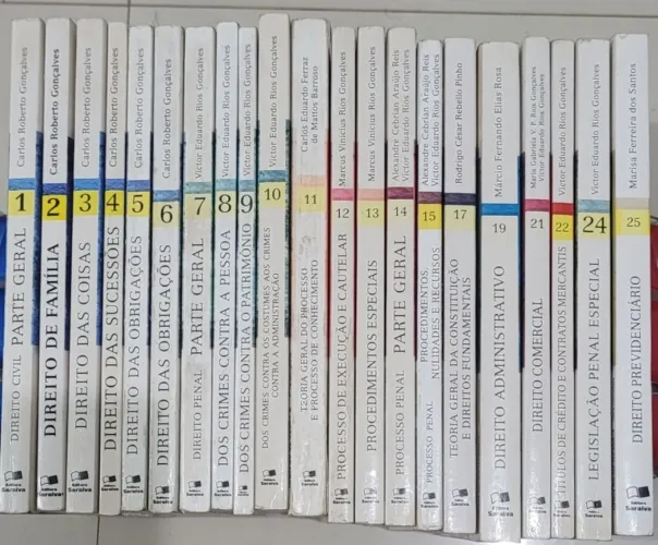 Coleção de Livros de Direito