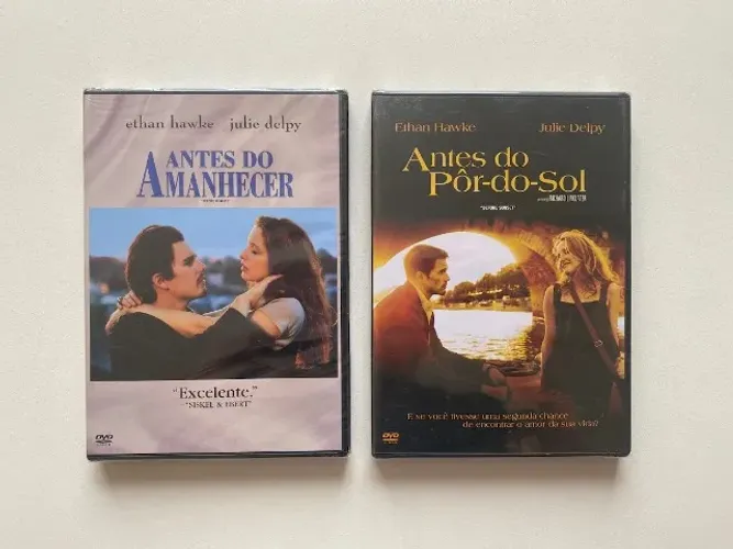 Pack 2 DVDs Lacrados Antes do Amanhecer - Antes do Pôr do Sol