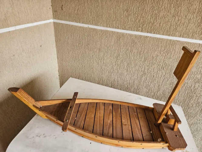 Barquinha para sushi